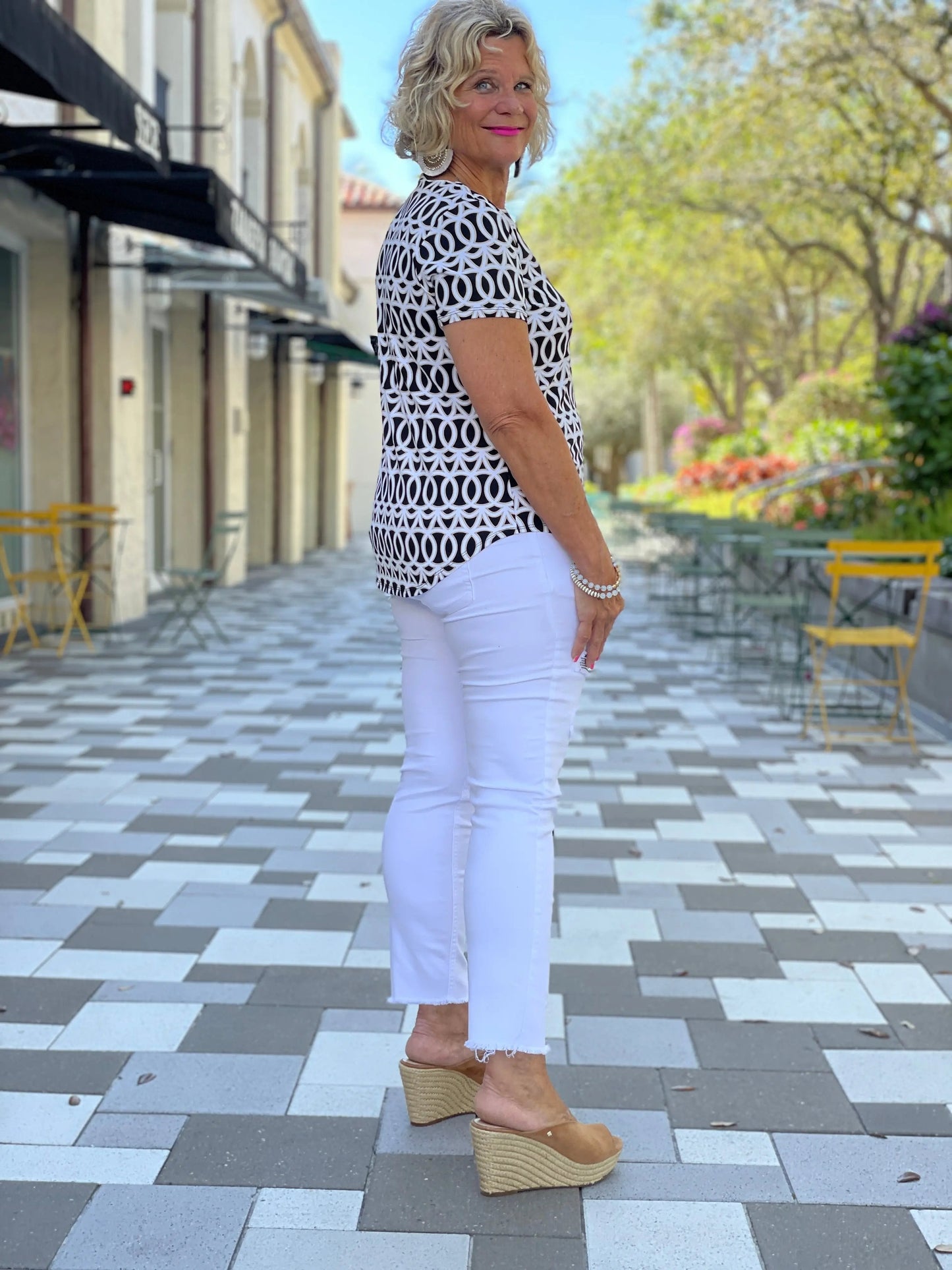 SANDBAR SHORT SLEEVE TOP