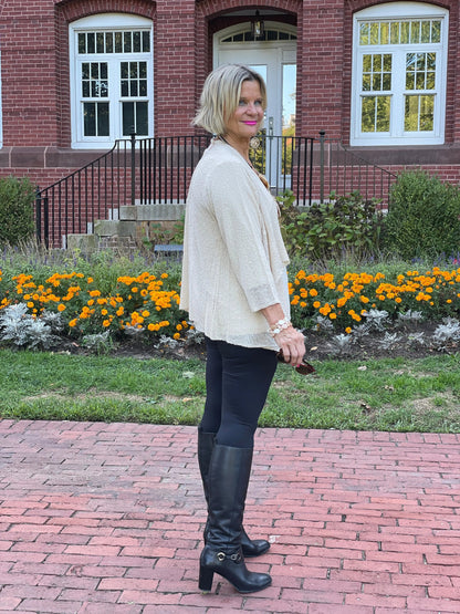 STONE  RUFFLE WRAP