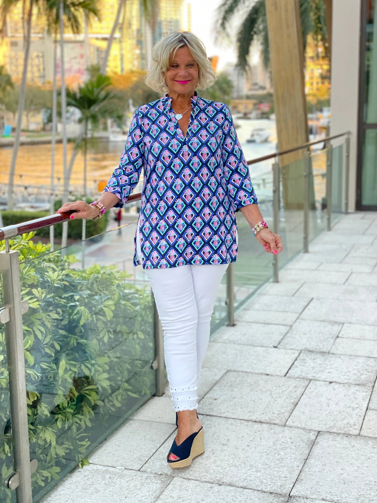 PINEAPPLE VACA TUNIC