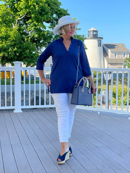 NAVY TUNIC