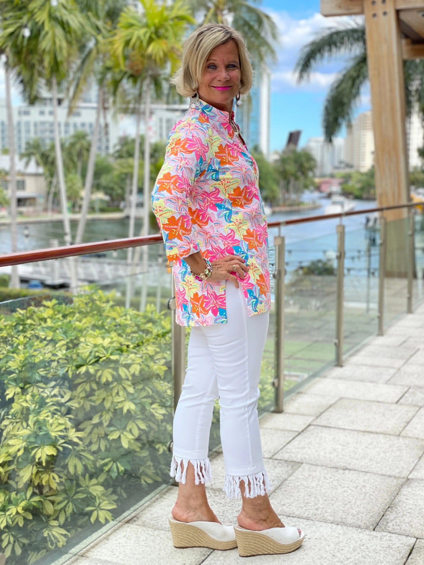 PALM BEACH GARDEN TUNIC