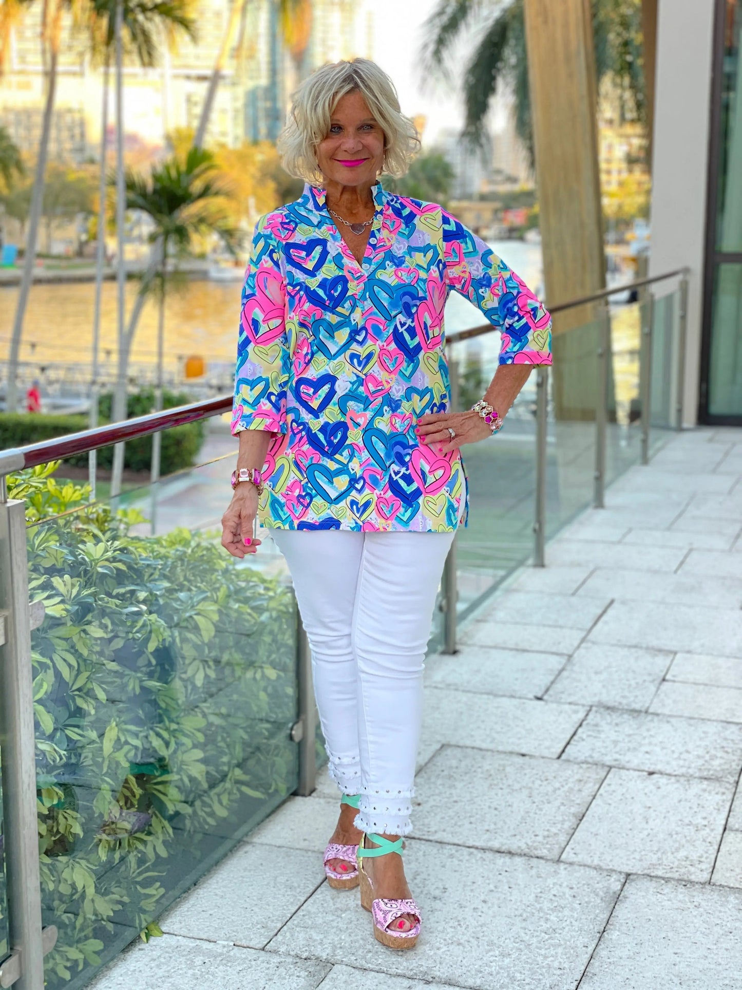 SECRET LOVE HEARTS TUNIC