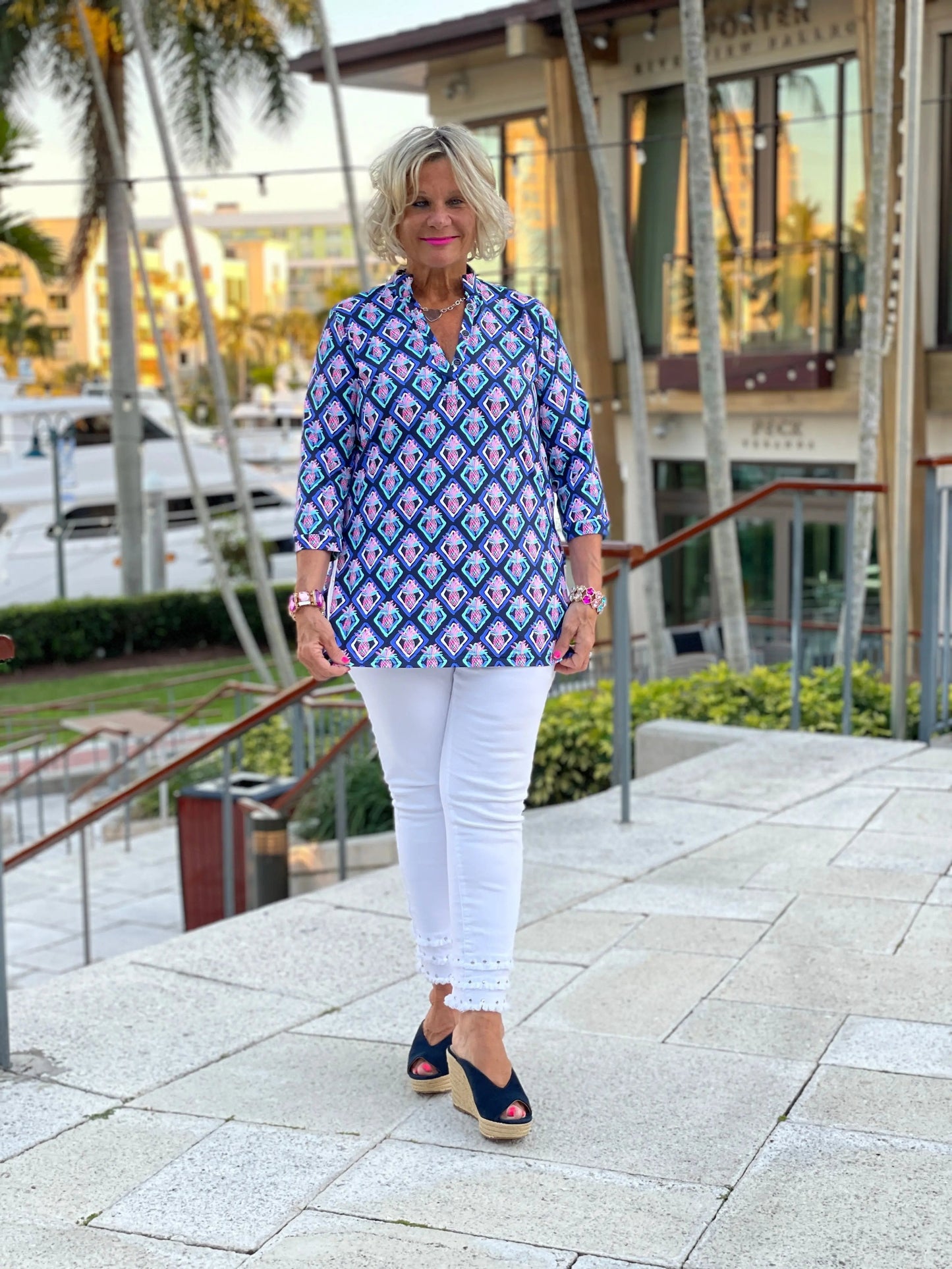PINEAPPLE VACA TUNIC