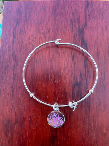 PINK BUTTERFLY BRACELET