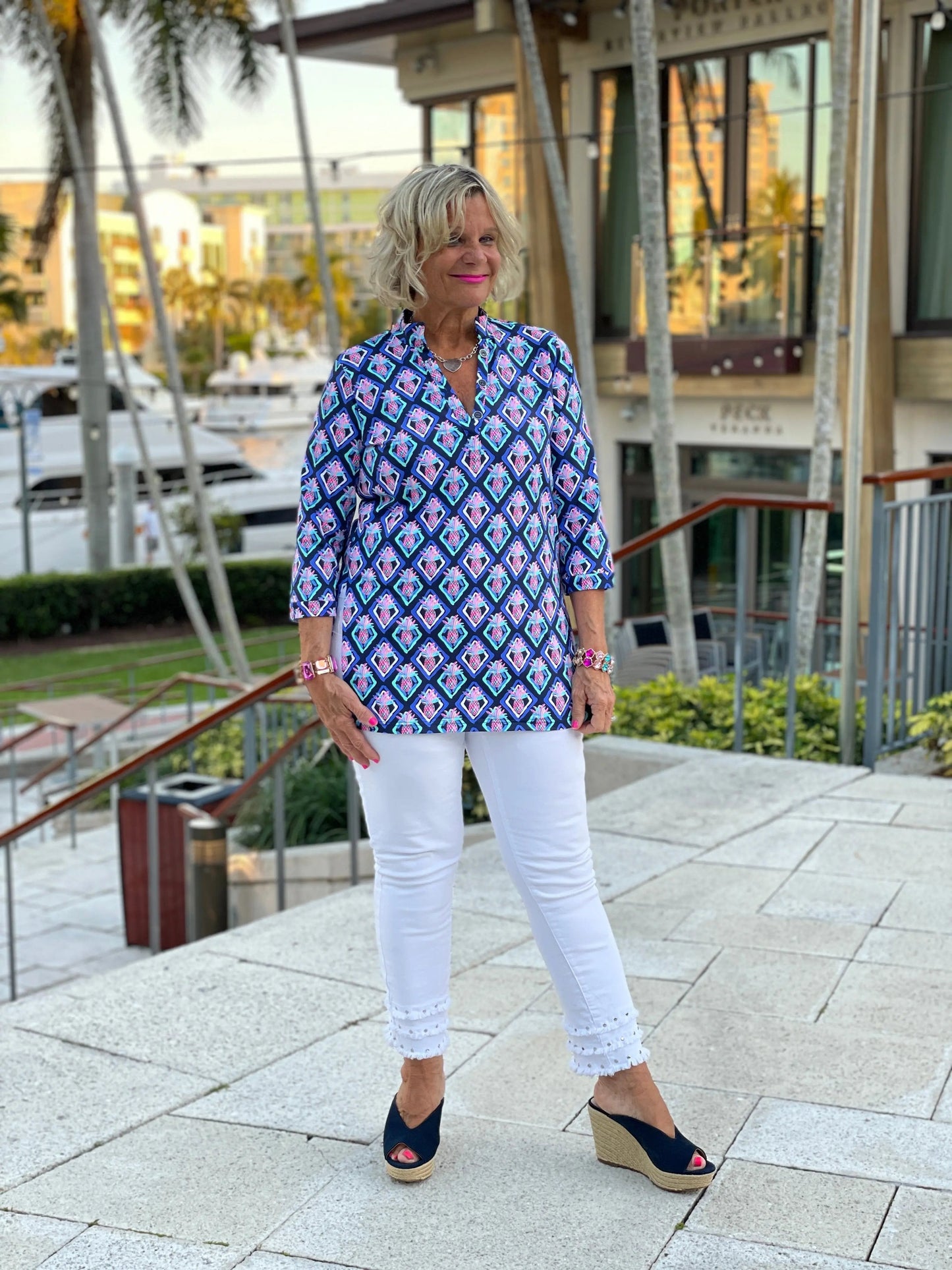 PINEAPPLE VACA TUNIC