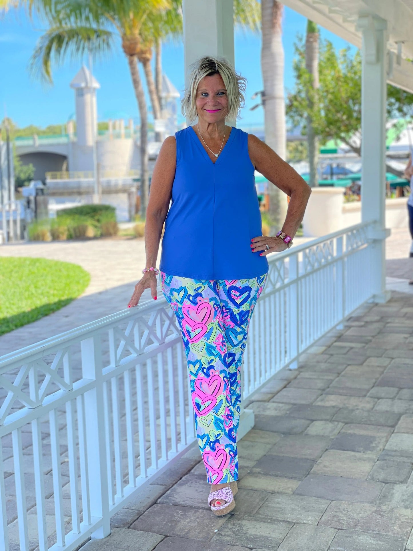 SECRET LOVE HEART PALAZZO