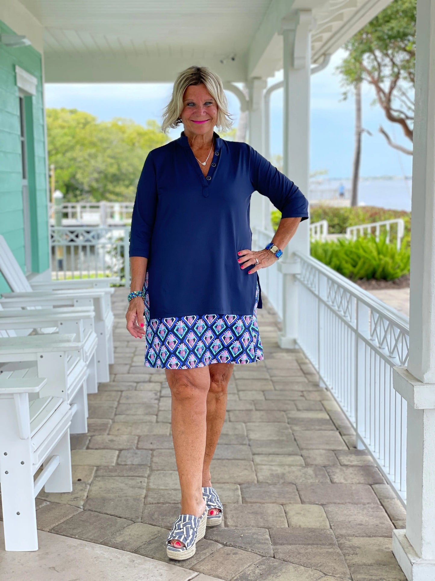 PINEAPPLE VACA SKORT