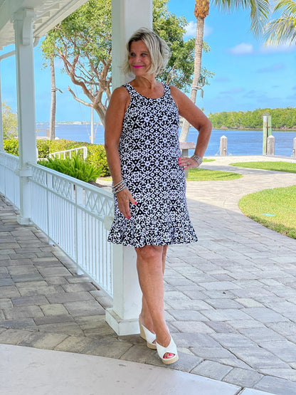 NAPLES DAY HALTER RUFFLE
