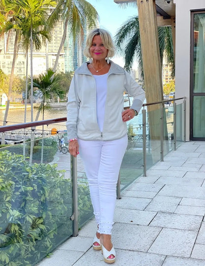 REVERSIBLE WHITE JACKET