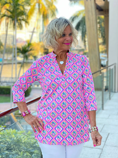 PALM TREE SIESTA TUNIC