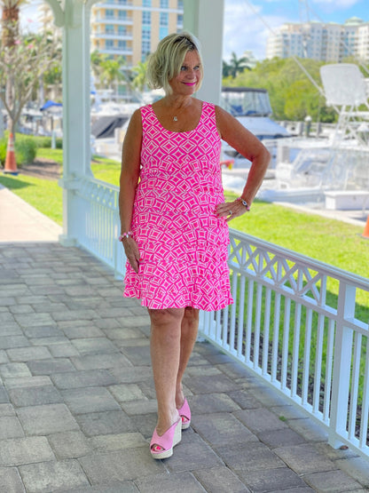 PINK DIAMOND CHA CHA DRESS