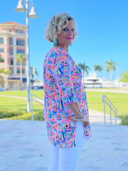 SAIL AWAY TUNIC
