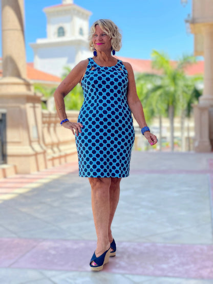 SEASIDE HALTER DRESS