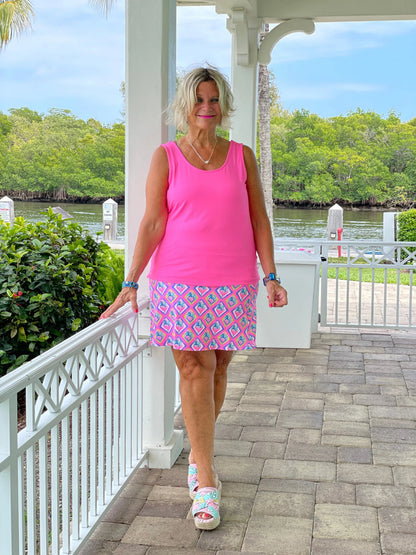 PALM TREE SIESTA SKORT