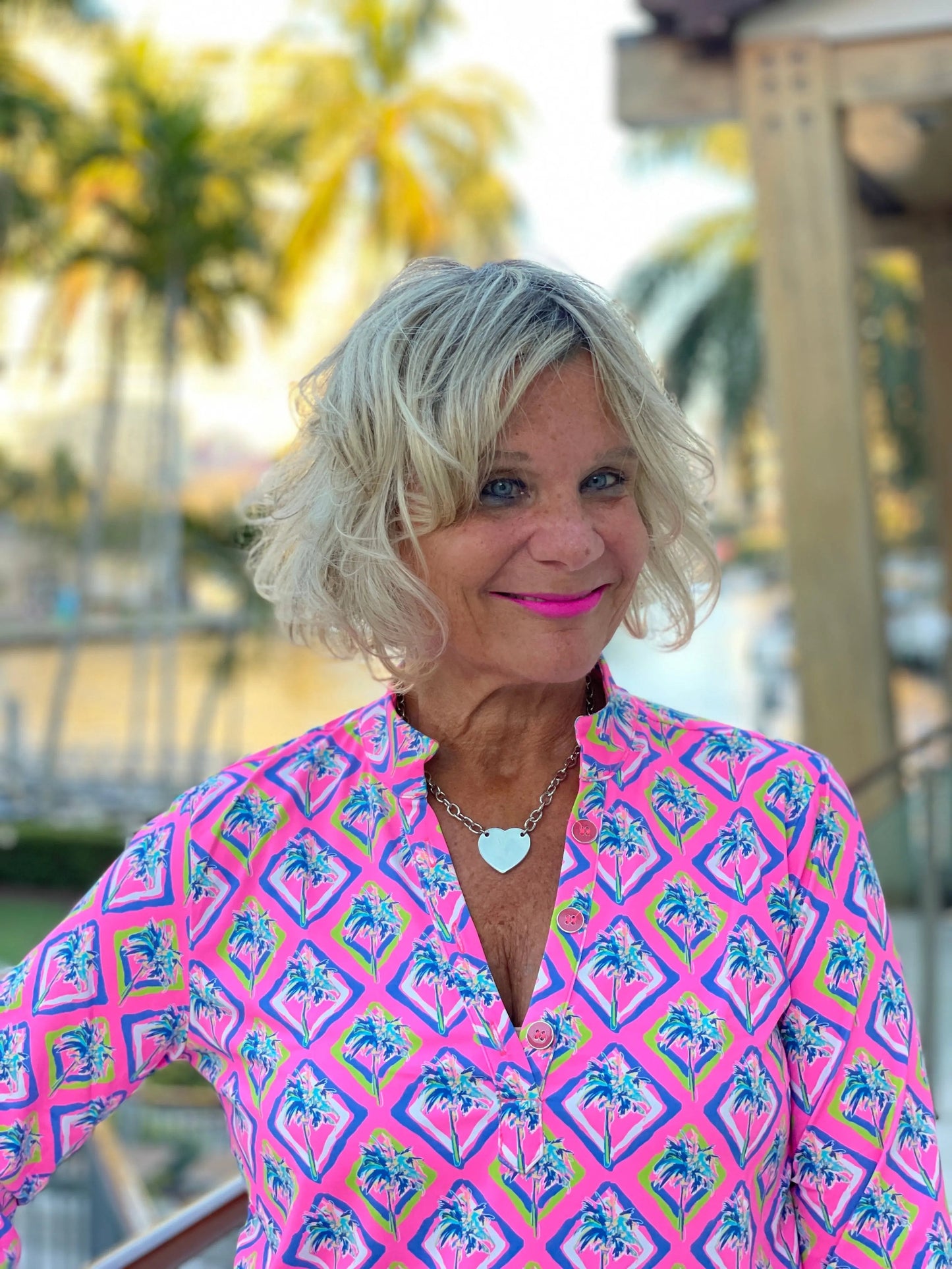 PALM TREE SIESTA TUNIC