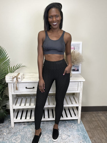 Confidence Boost Women's Textured Leggings