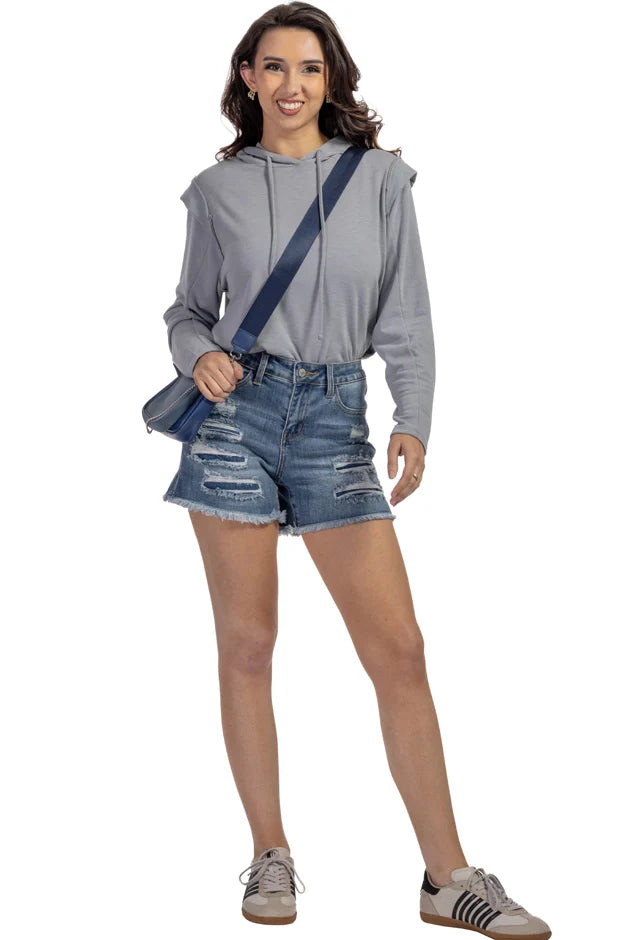 Women's Hi-Lo Hooded Top