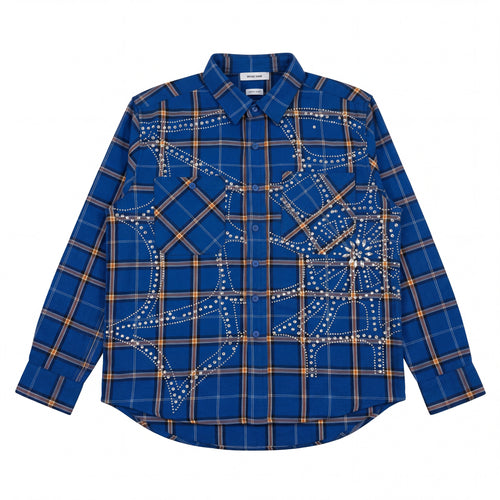 Rhinestone Flannel Tees