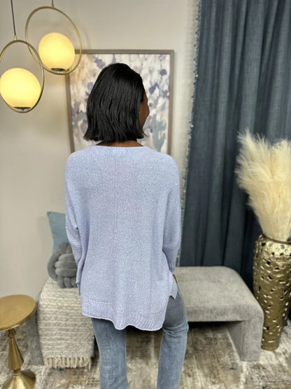 Winnie Women's Relaxed Hi Lo Sweater