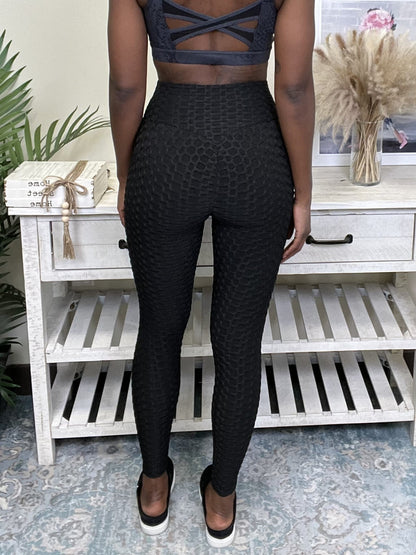 Confidence Boost Women's Textured Leggings