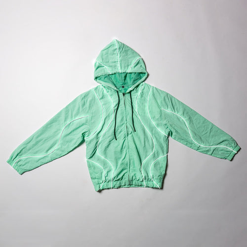 Reflective Mint Green Jacket Size L