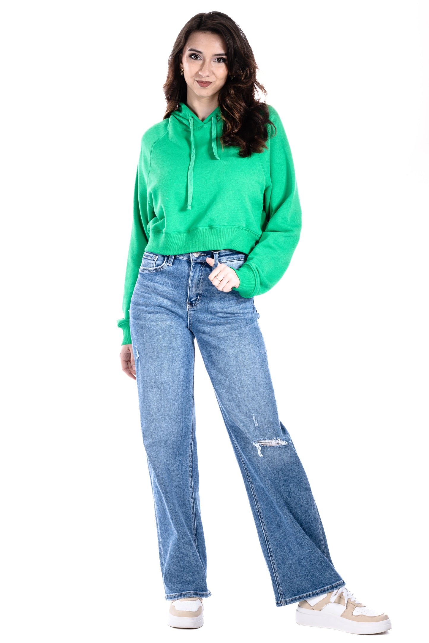 Women's Classic Cropped Hoodie