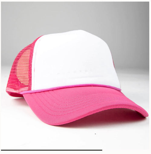Hot Pink/ with white hats