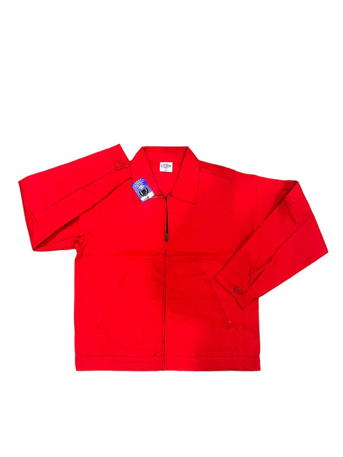 Red Dickie style blank jacket