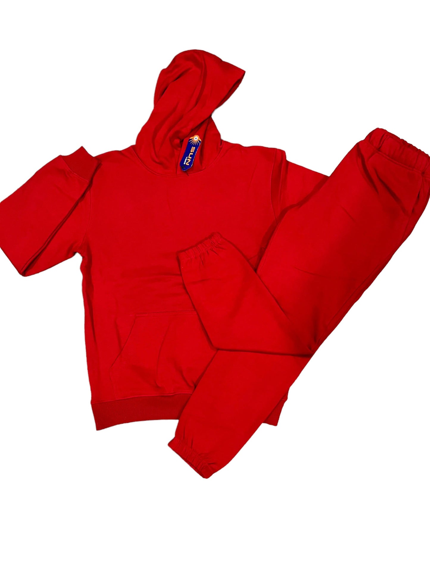 400 GSM Essential Heavyweight Sweatsuit Red
